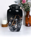 baseball urn.