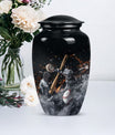 baseball urn.