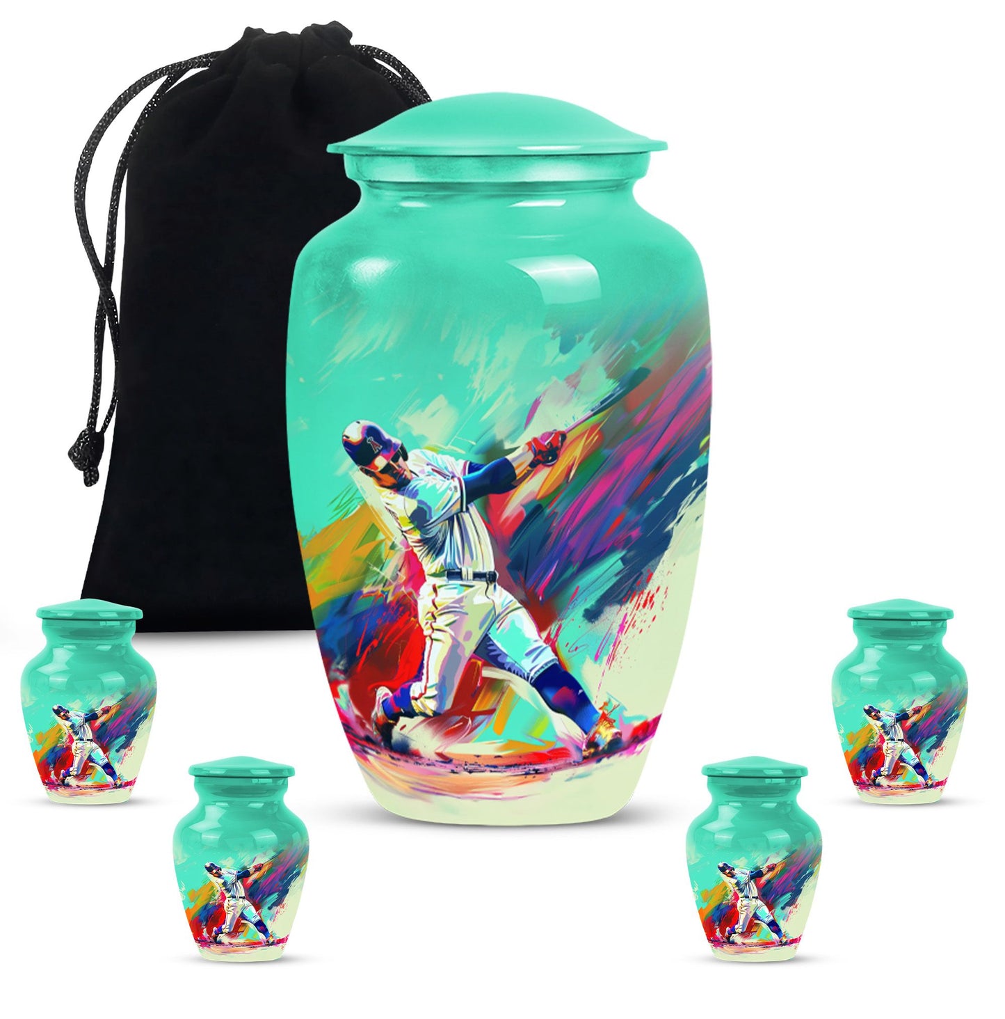 baseball cremation urn.