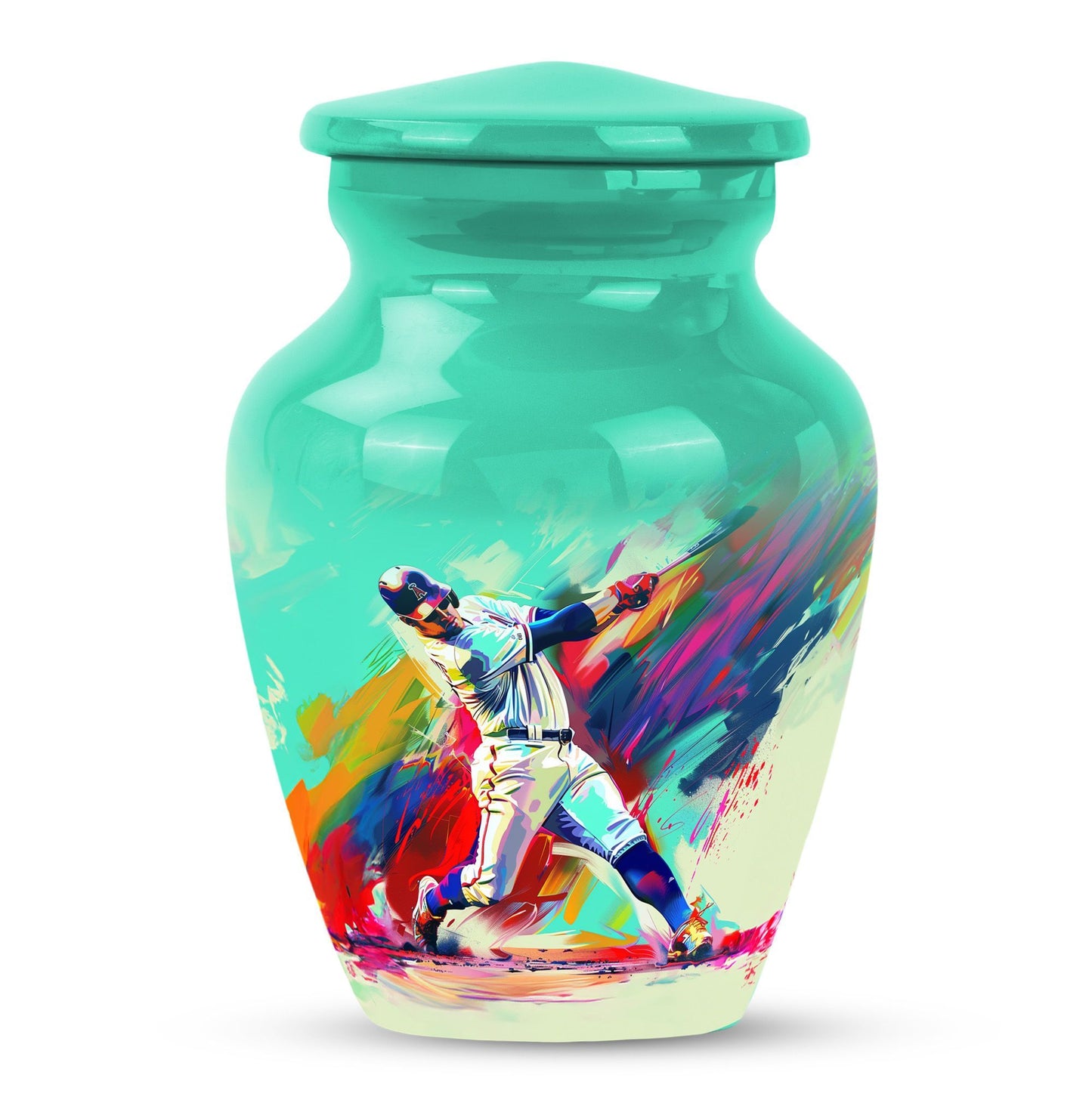 baseball cremation urn.