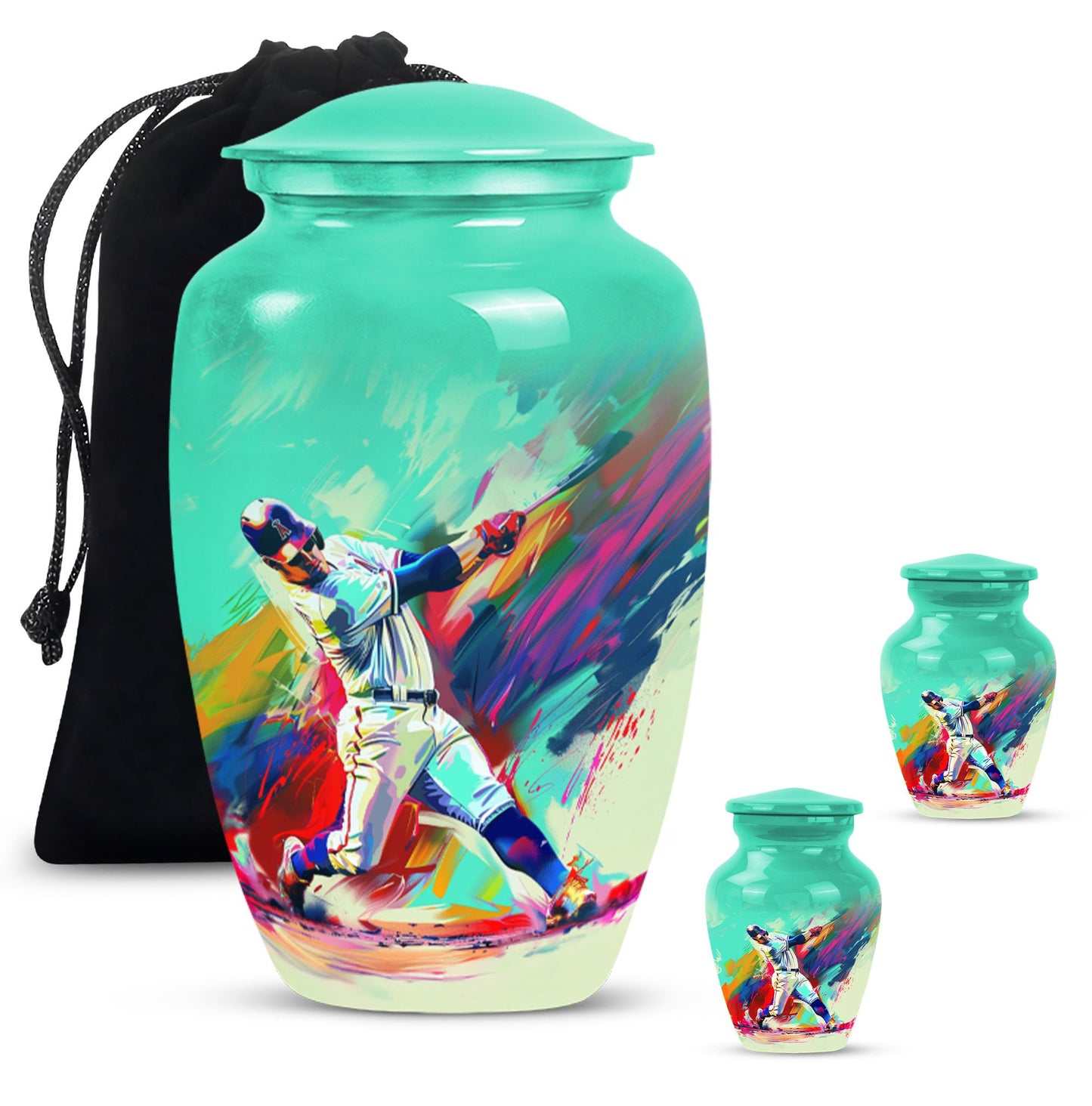 baseball cremation urn.