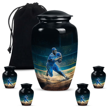 Large Urn with 4 Small Urn