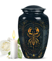 Classic 10 inch Zodiac Urn, memorial large