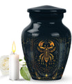 Classic 10 inch Zodiac Urn, memorial large