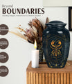 Classic 10 inch Zodiac Urn, memorial large
