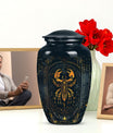Classic 10 inch Zodiac Urn, memorial large