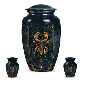 Large Urn with 2 Mini Urn