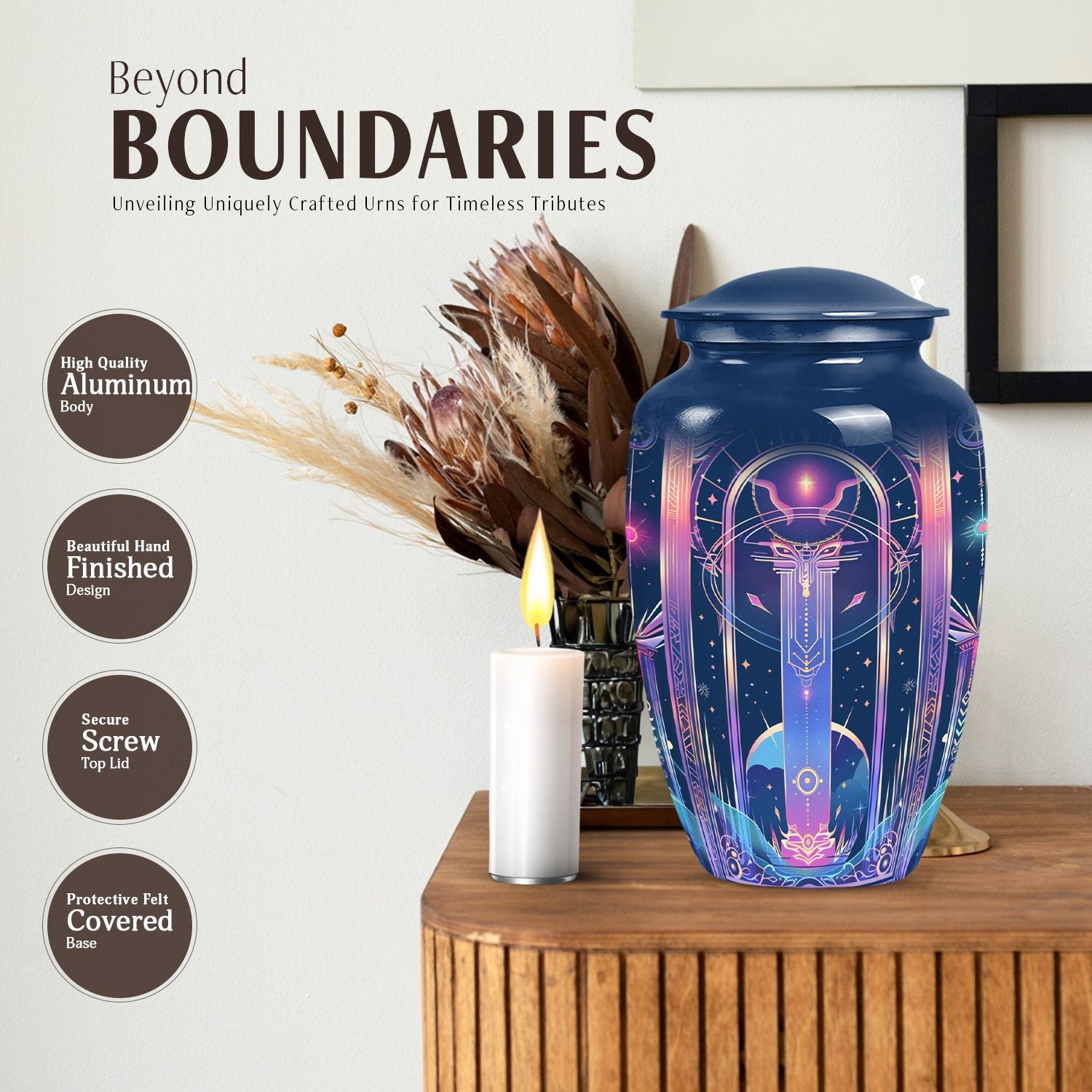 zodiac urn for ashes