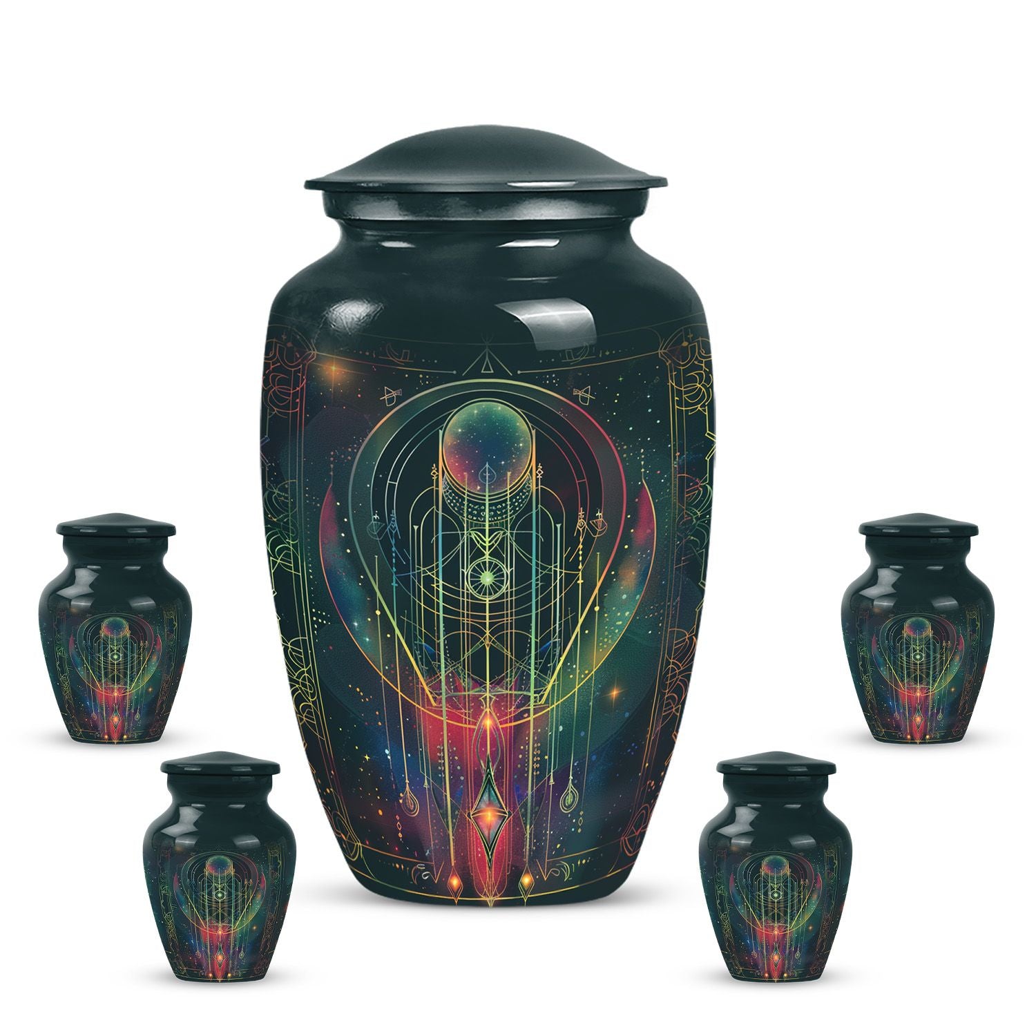 Zodiac Urn for adult male ashes