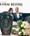 Zodiac Urn for adult male ashes