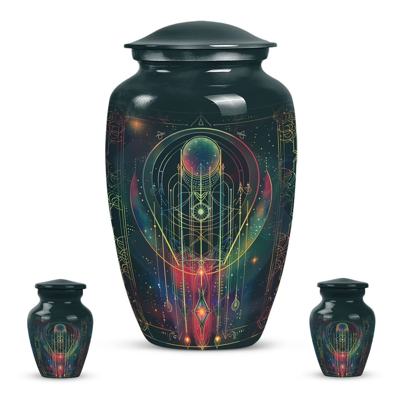 Zodiac Urn for adult male ashes