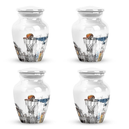 basketball urn for human ashes.