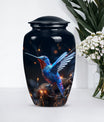 humming birds urn