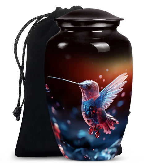abstract design Urn for adult ashes.