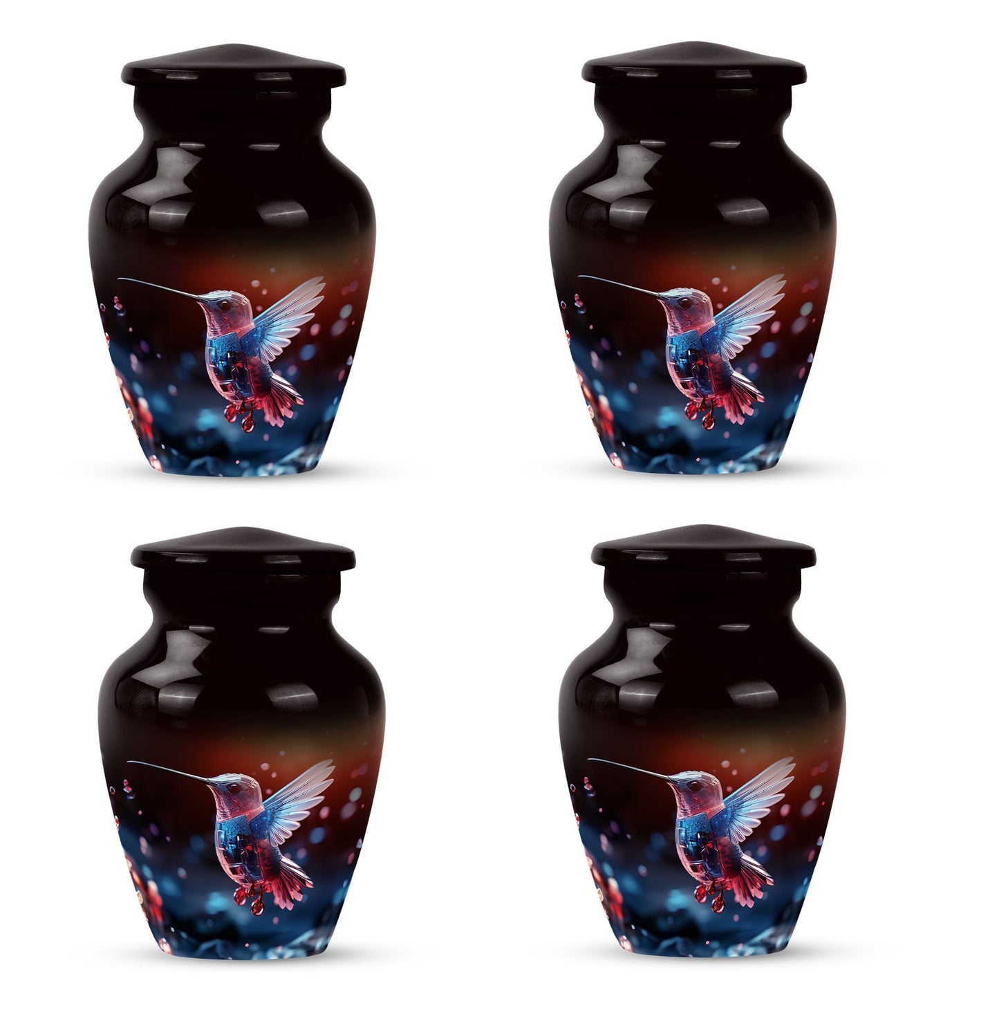 abstract design Urn for adult ashes.