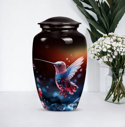 abstract design Urn for adult ashes.