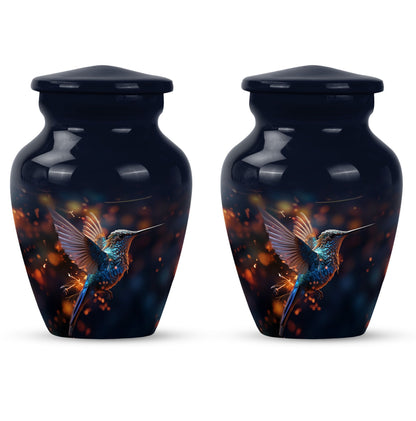 humming birds Urn