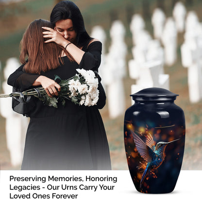 humming birds Urn