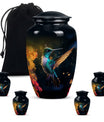 humming birds urn for human ashes