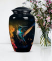 humming birds urn for human ashes