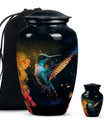 humming birds urn for human ashes