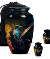 humming birds urn for human ashes