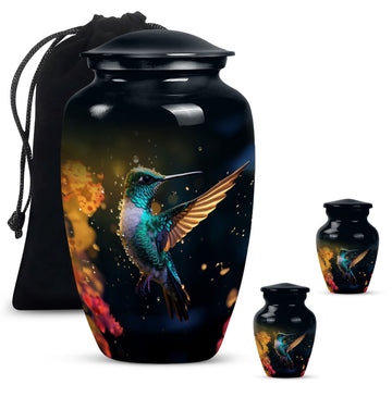 Large Urn with 2 Mini Urn