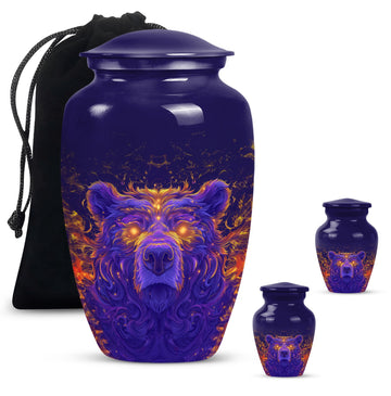 Large Urn with 2 Mini Urn