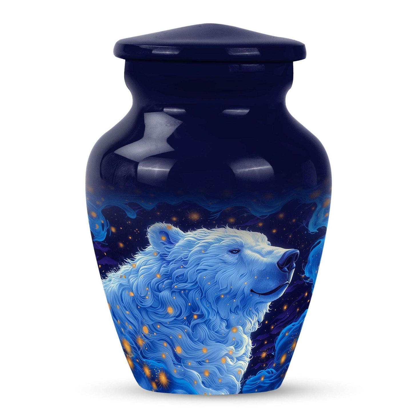Classic 10-inch bear urn, memorial urn for mom