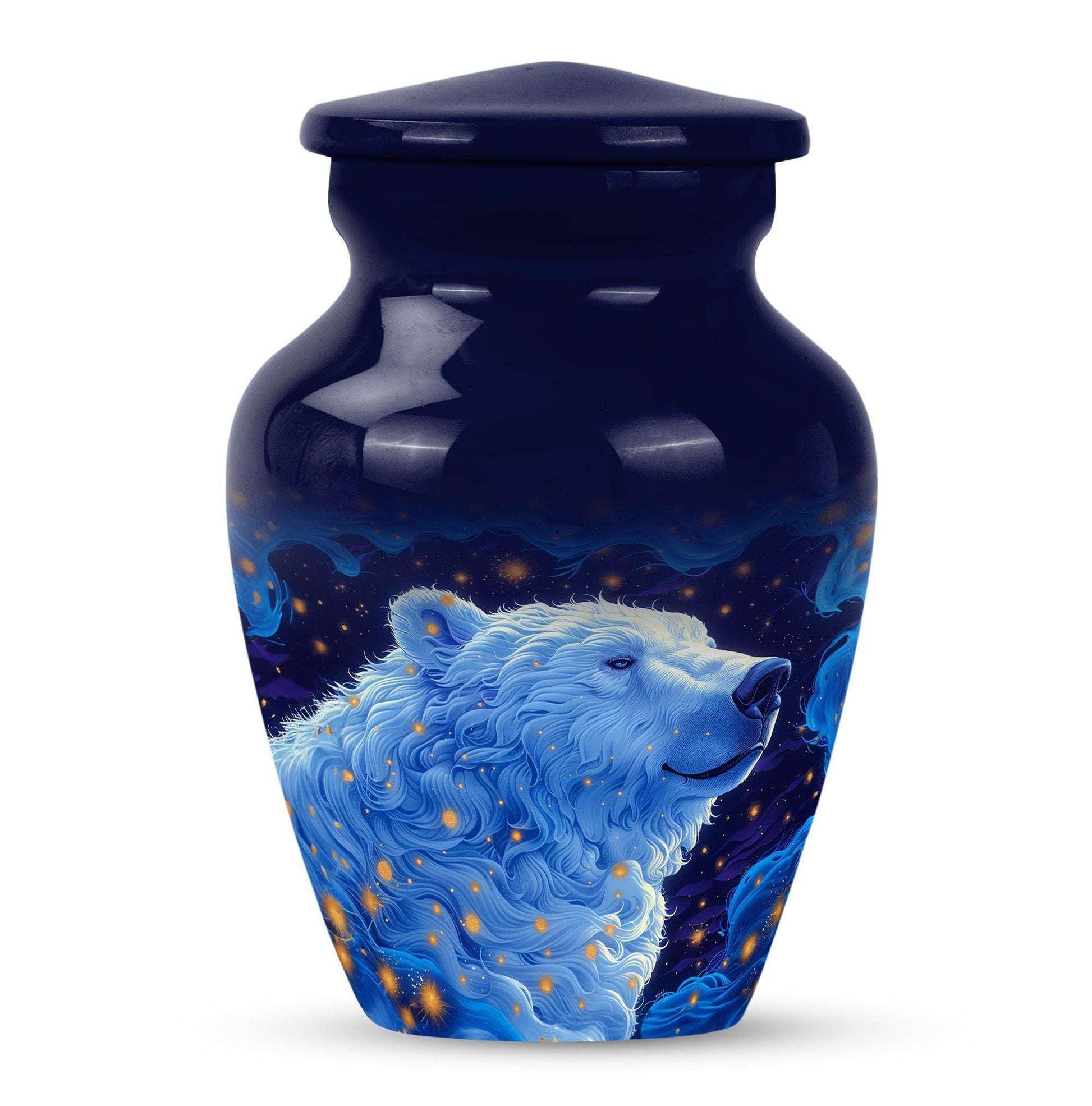 Classic 10-inch bear urn, memorial urn for mom