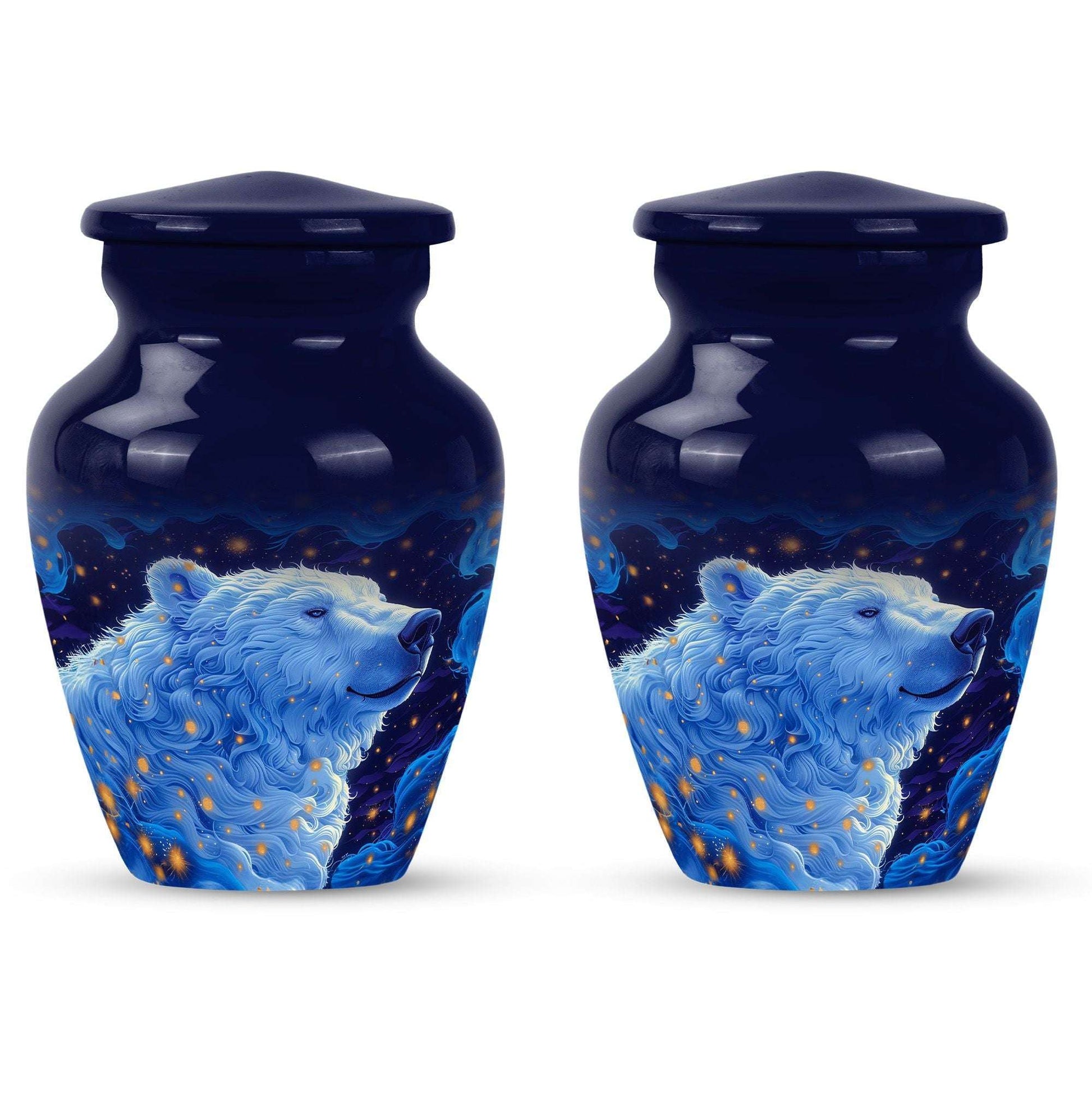 Classic 10-inch bear urn, memorial urn for mom