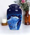Classic 10-inch bear urn, memorial urn for mom