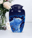 Classic 10-inch bear urn, memorial urn for mom