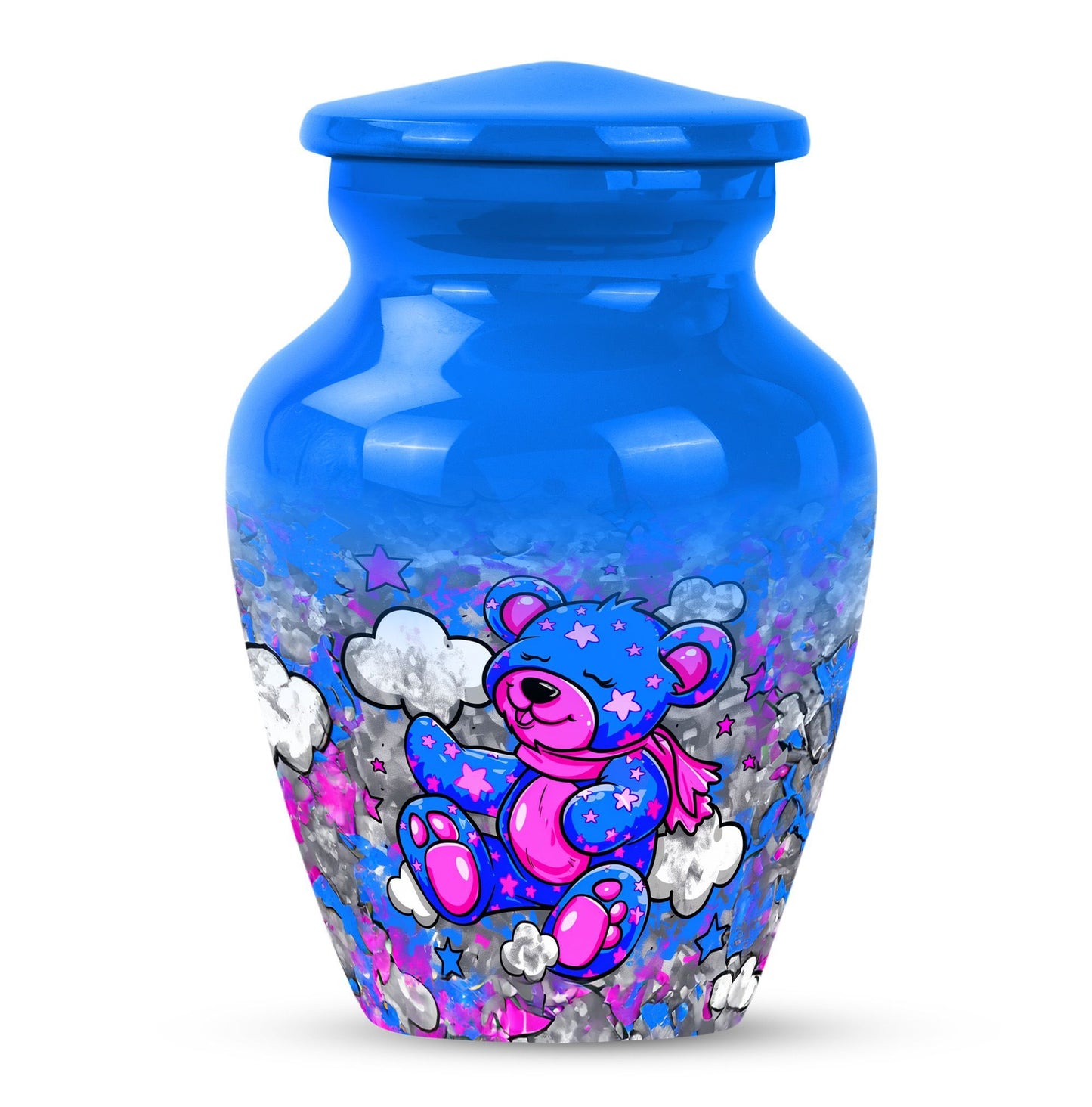 Classic 10-inch bear urn for storing ashes