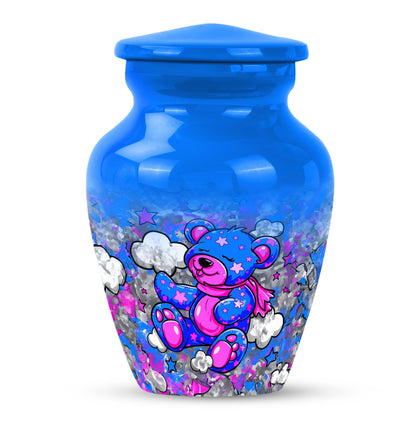 Classic 10-inch bear urn for storing ashes