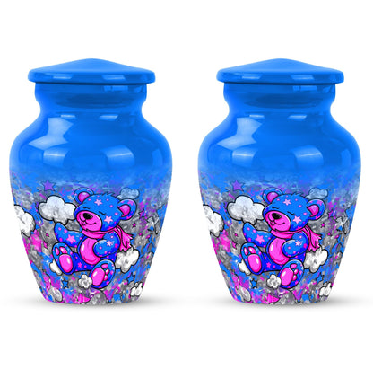 Classic 10-inch bear urn for storing ashes