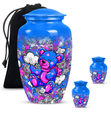 Large Urn with 2 Mini Urn