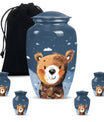 10-inch classic bear urn.