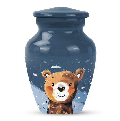10-inch classic bear urn.