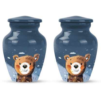10-inch classic bear urn.