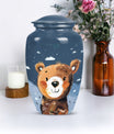10-inch classic bear urn.