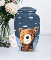 10-inch classic bear urn.