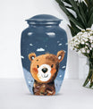 10-inch classic bear urn.