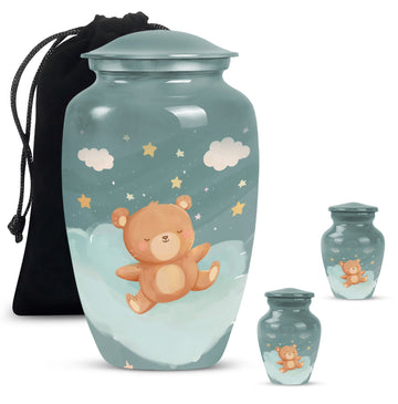 Large Urn with 2 Mini Urn