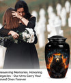 classic bear urn for adult female burial