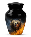 bear urn for human ashes.
