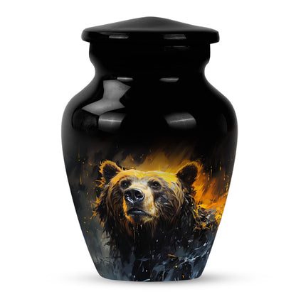 Large Bear Urn for women.