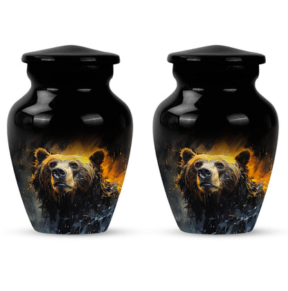 Large Bear Urn for women.