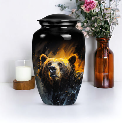 Large Bear Urn for women.
