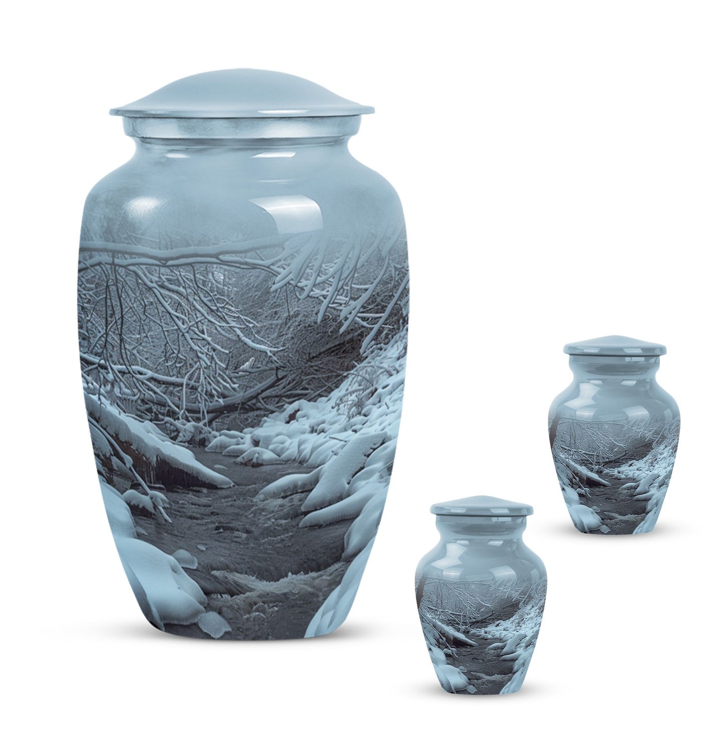 Classic 10-inch Mountains Urn, large 